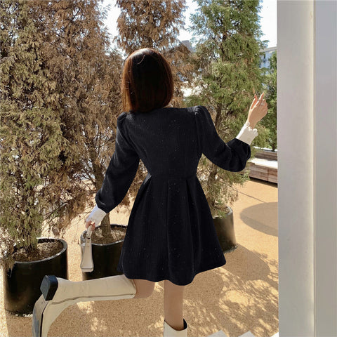 Sweet Love Peter Pan Knit Dress