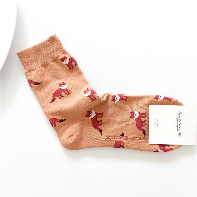 Woodland Critter Socks