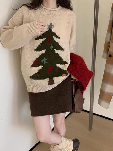 Suéter de árbol de Navidad
