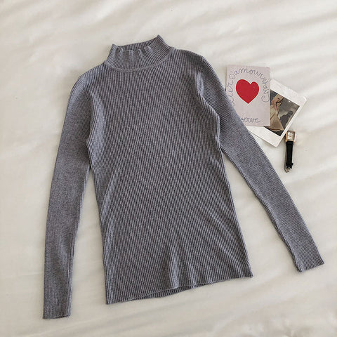 Basic Mock Neck Sweater