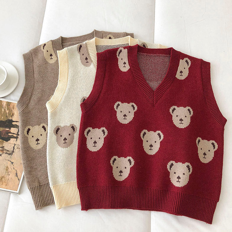 Bear Necessities Sweater Vest