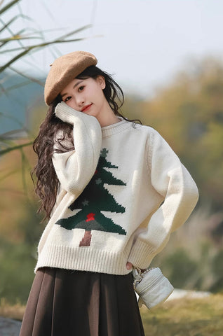 Suéter de árbol de Navidad