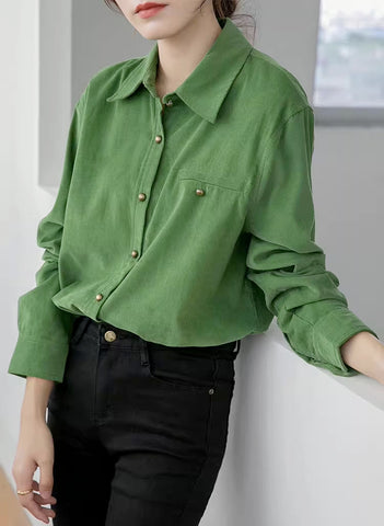 Maple Woven Button Up Shirt