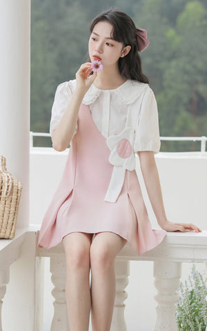Playful Daisy Mini Pinafore