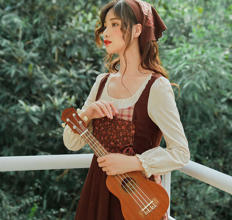 Patchwork Village Dress