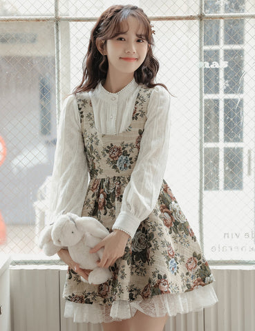 Rustic Rose Babydoll Dress