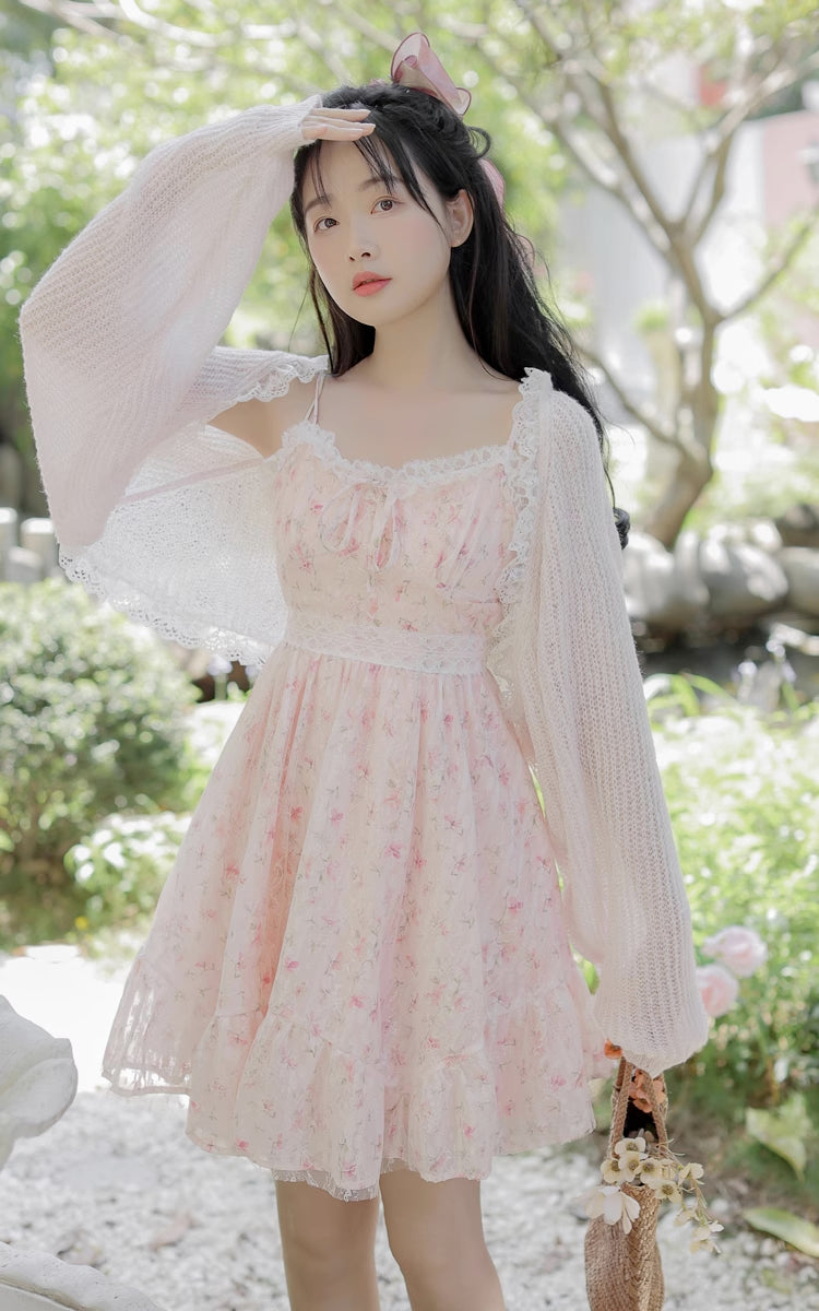 Vestido mini camisola Sakura Twirl