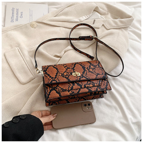 Snake Print Bag