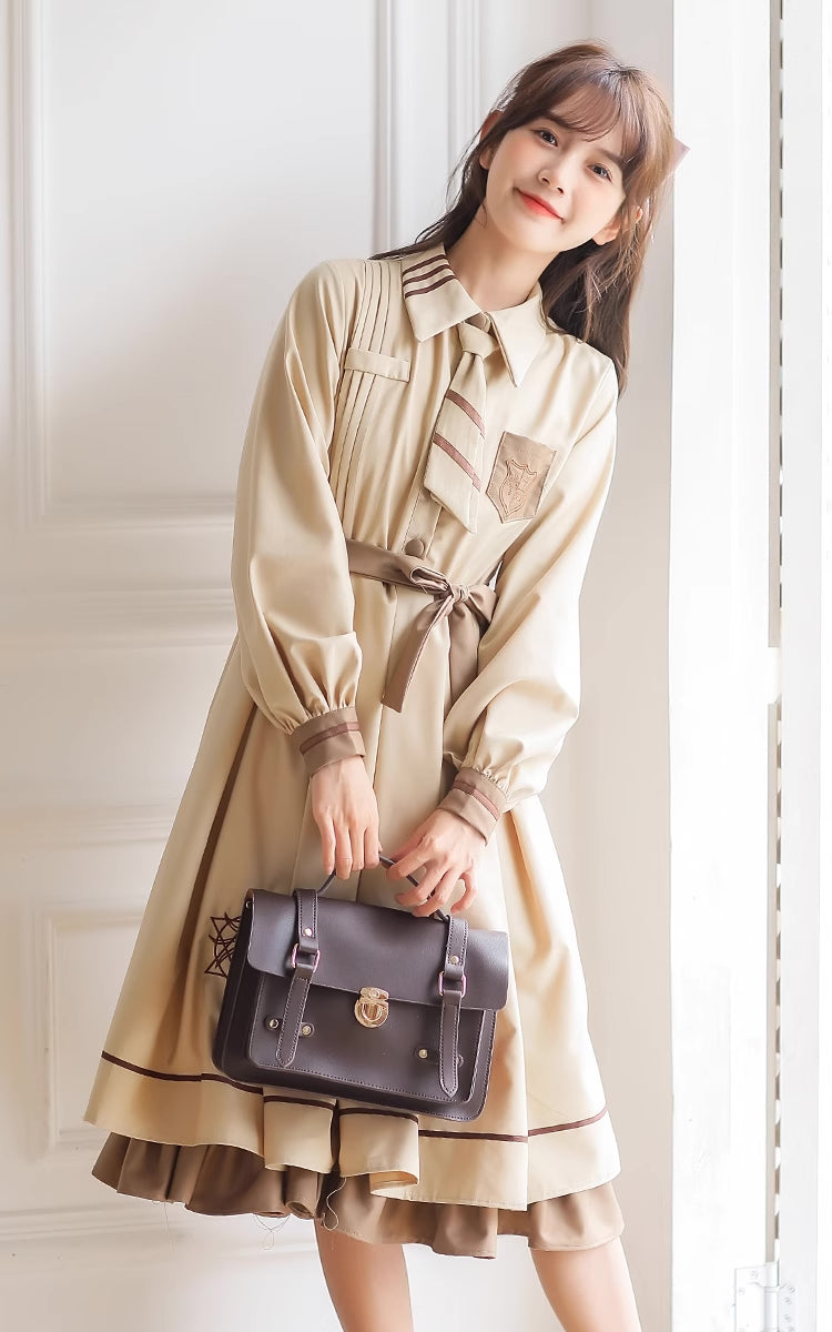 Conjunto de vestido y capa de Little Witch Academia