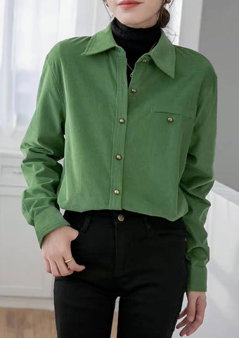 Maple Woven Button Up Shirt