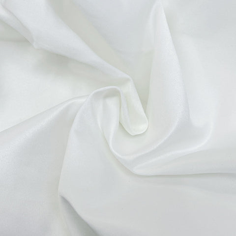 Pleated fluffy satin high waist skirt