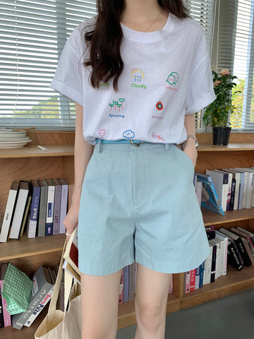 Pantalones cortos vaqueros de primavera a medida