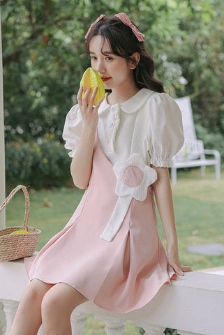 Playful Daisy Mini Pinafore