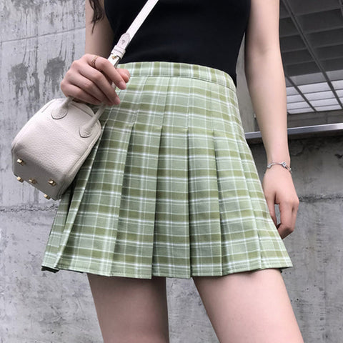 Tennisrock mit Zitruskaro