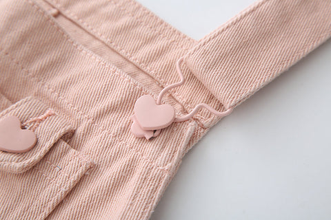 Sweet Heart Overalls