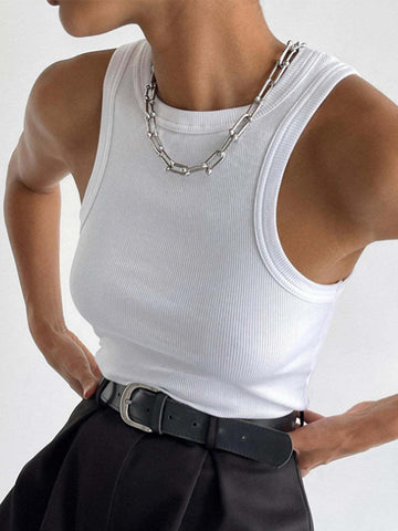 Sports Slim Fit Vest In Multiple Colors