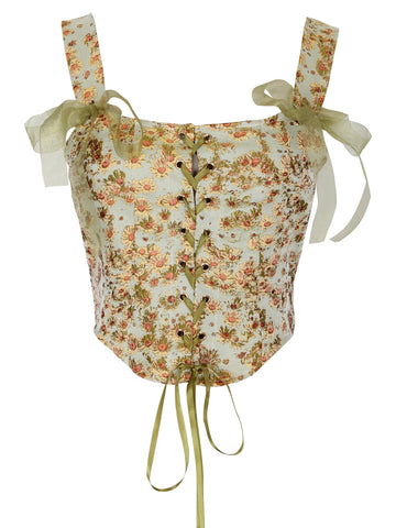 Sunflower Garden Jacquard-Korsett