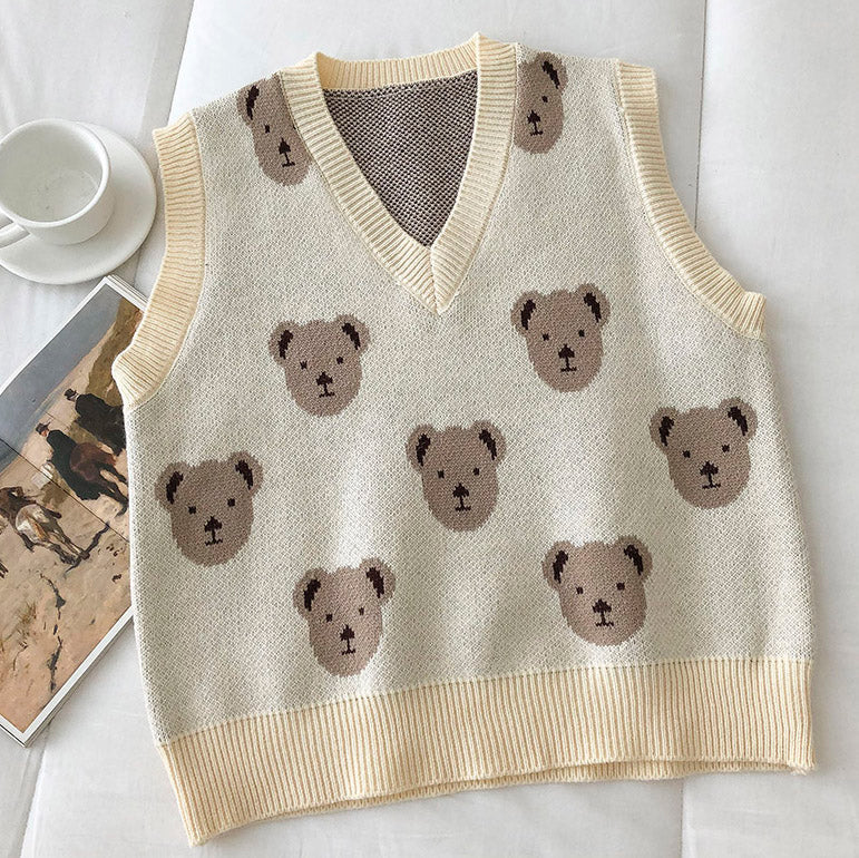 Bear Necessities Sweater Vest