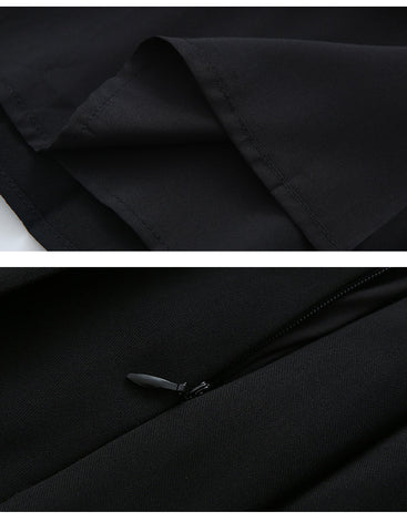Journalist Midi Pinafore Set