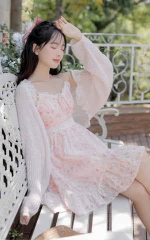 Vestido mini camisola Sakura Twirl