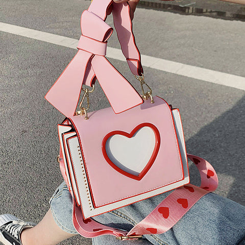 Bolso Satchel Reina de Corazones