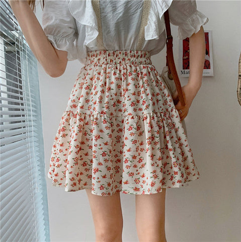 Ditsy Floral Mini Skirt