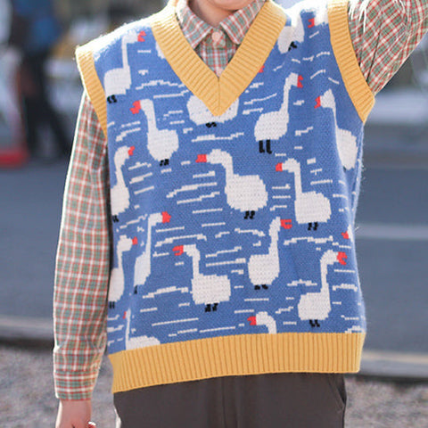 Duck Sweater Vest