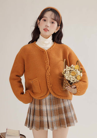 Gerösteter karierter Plissierter Tennisrock