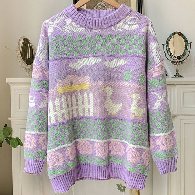 Farm Ducks Sweater