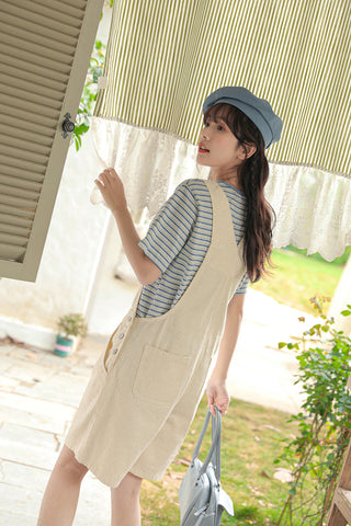 Rabbit Walks Short Overalls