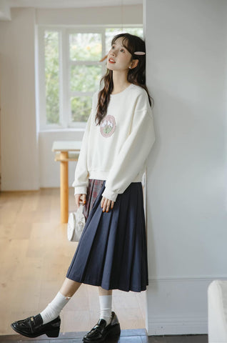 Sudadera de tulipán de crochet