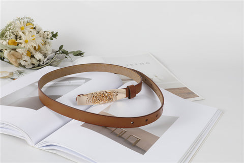 Rose Buckle Belt