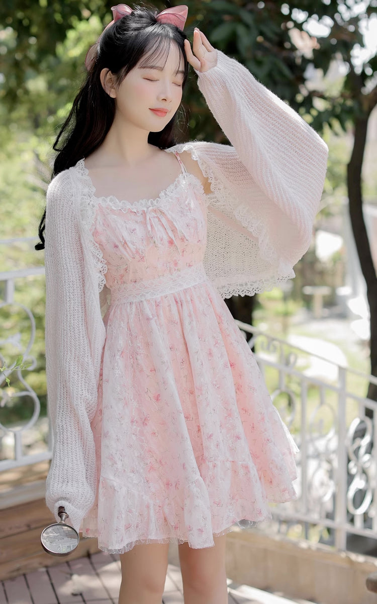Vestido mini camisola Sakura Twirl