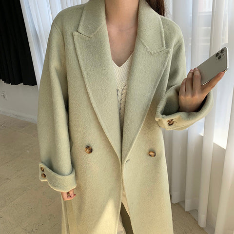 Cuffed Sleeve Coat