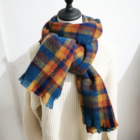 Fall Plaid Scarf