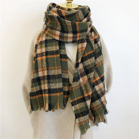 Fall Plaid Scarf