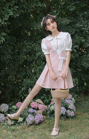Playful Daisy Mini Pinafore