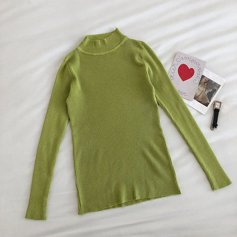 Basic Mock Neck Sweater