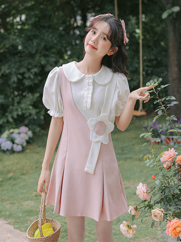 Playful Daisy Mini Pinafore