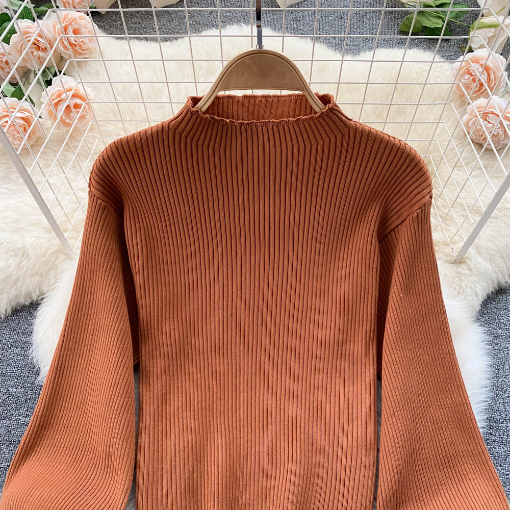 Pullover- und Rock-Set mit Kürbisgewürz
