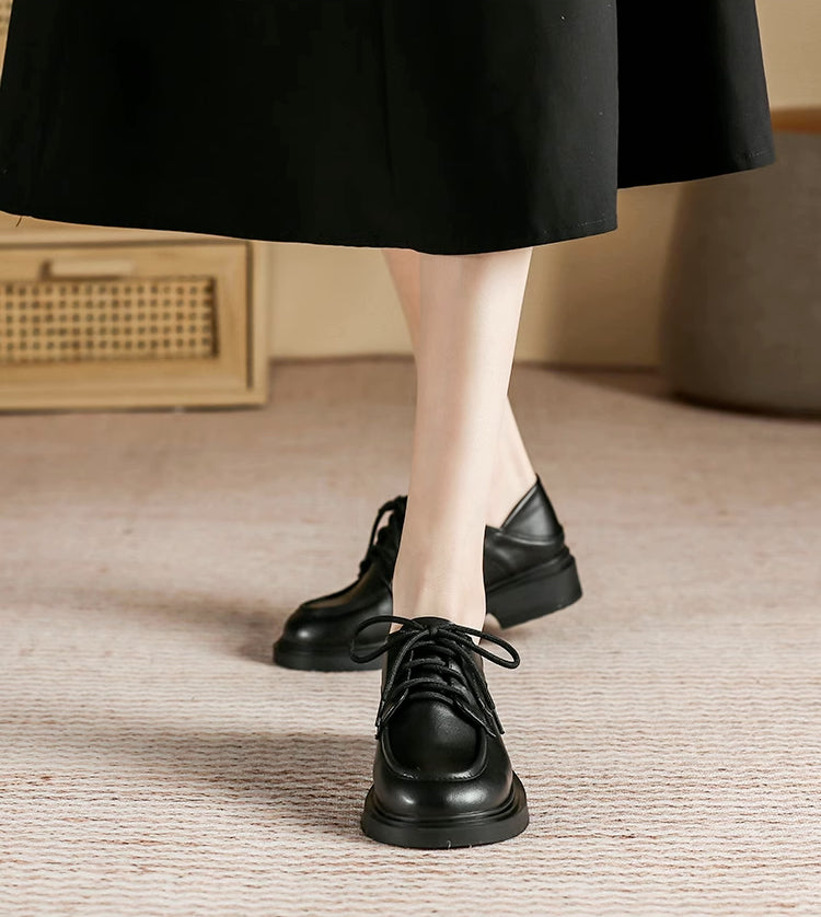 Lace Up Derby Loafers