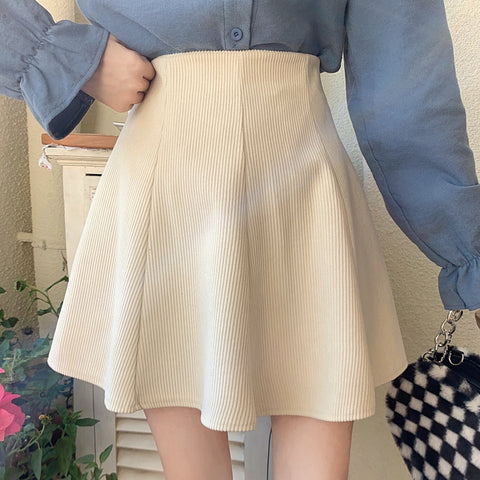 Corduroy Twirl Skirt