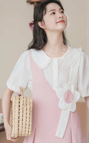 Playful Daisy Mini Pinafore