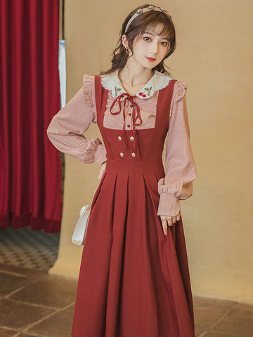 Cherry Picking Blouse & Dress
