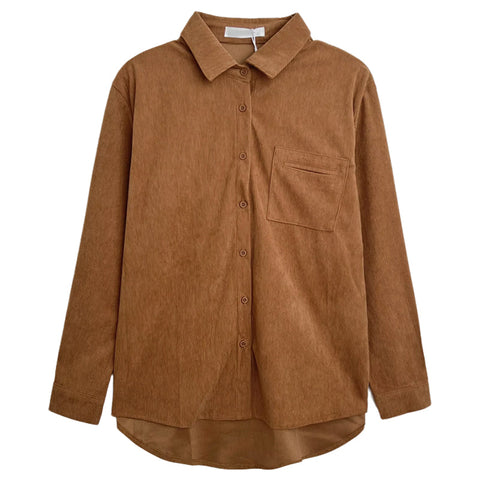 Corduroy Button Up Shirt