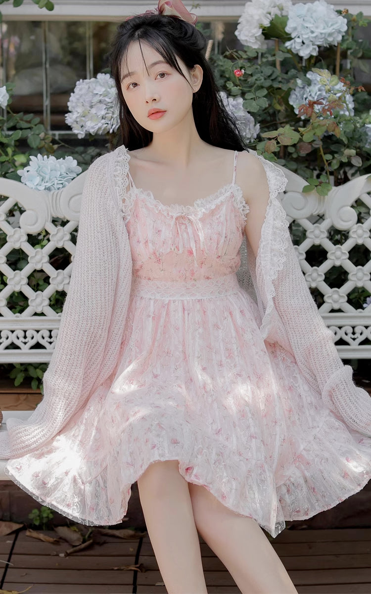 Vestido mini camisola Sakura Twirl