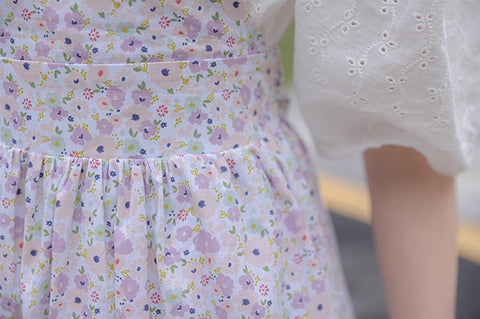 Pastel Garden Pinafore Dress