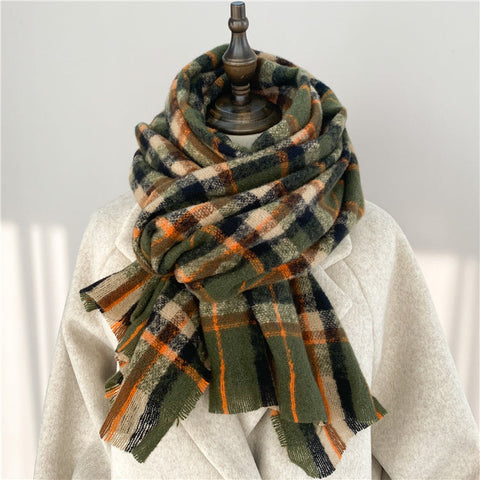 Fall Plaid Scarf
