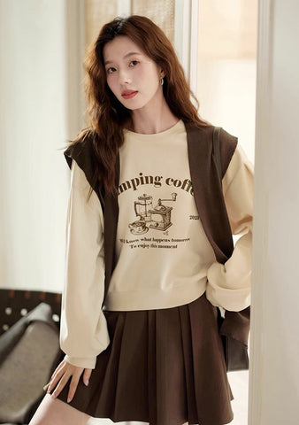 Sudadera Camping Coffee