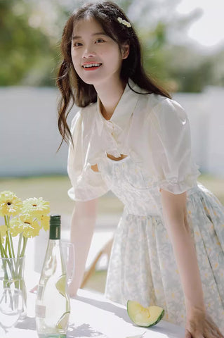 Zweiteiliges Daisy Cami Minikleid